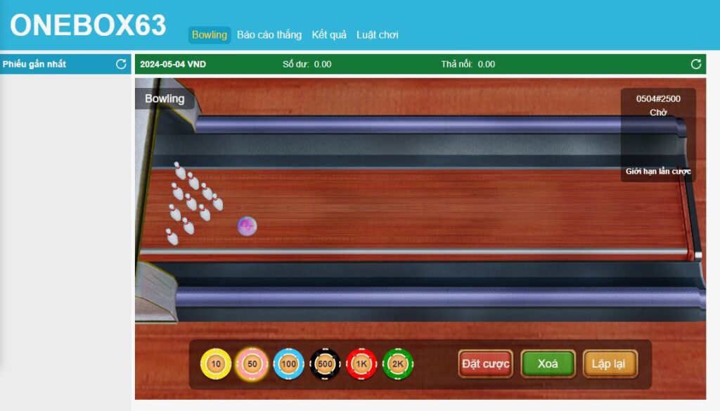 Cách Cược Game Bowling Tại Onebox63