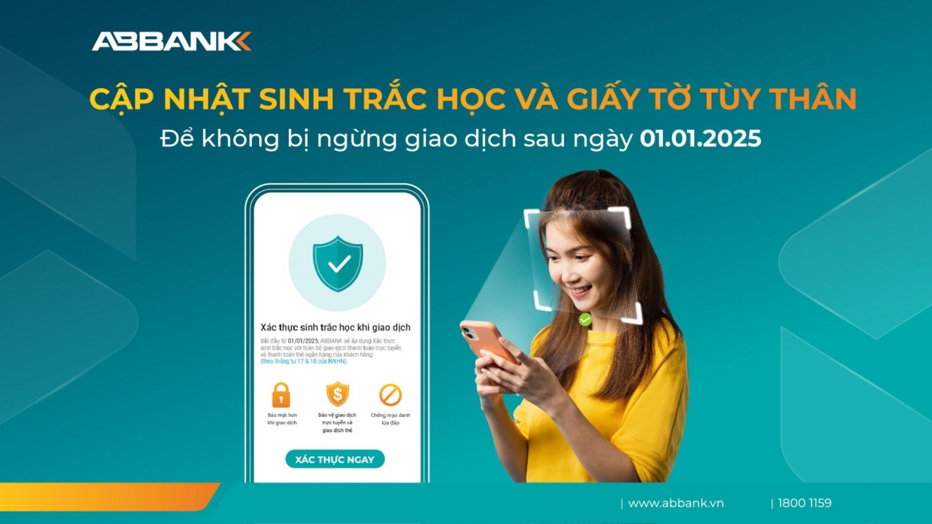 Sẽ ra sao nếu chủ tài khoản vẫn chưa xác thực sinh trắc học sau 1/1/2025?