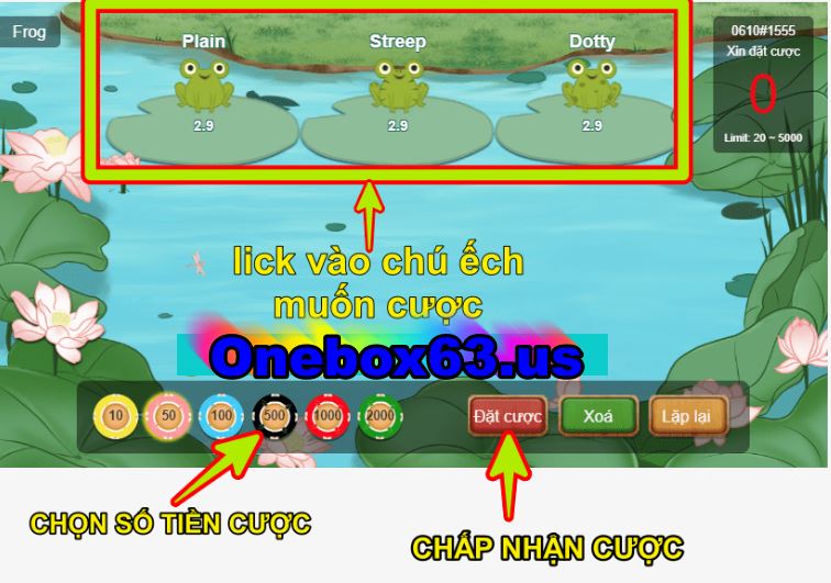 Cách Chơi Game Frog Onebox63