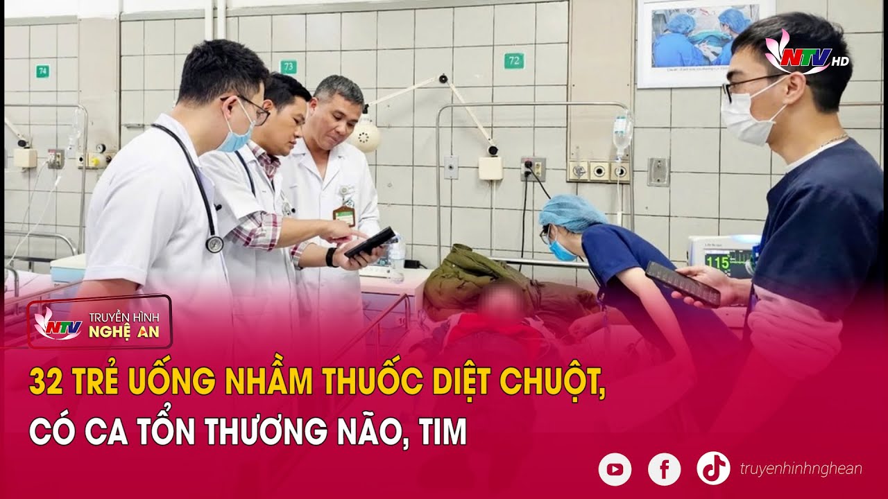 Uống nhầm thuốc diệt chuột
